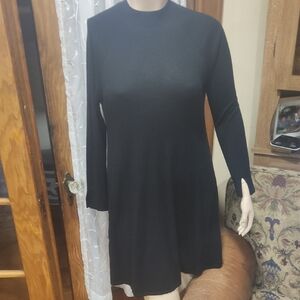 Black Sweater Dress From The Loft